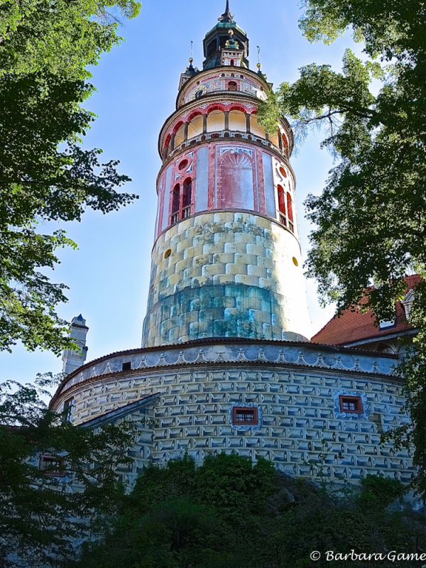 Ornate Castle Tower