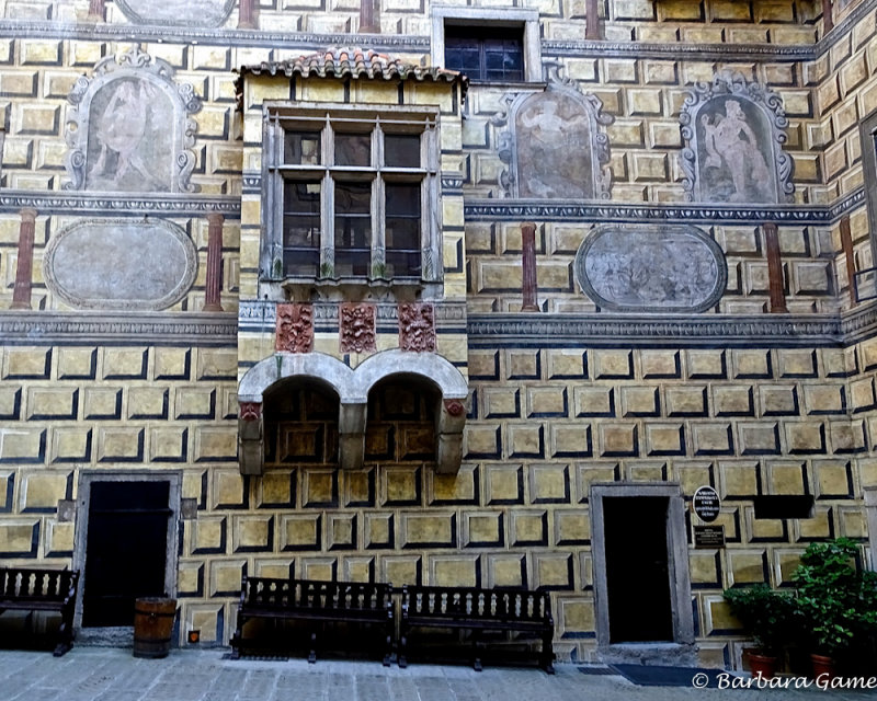 Courtyard detail