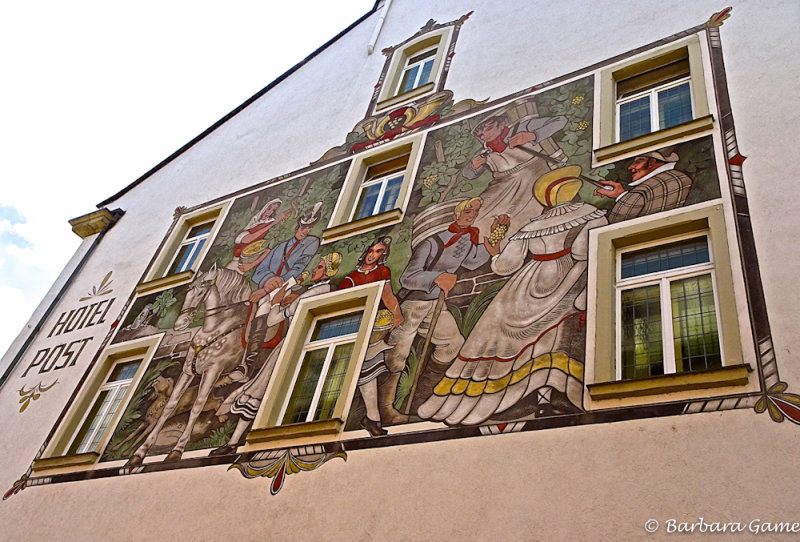 Rudesheim wall painting