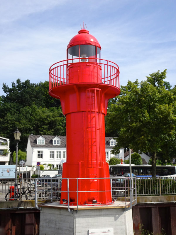 Lighthouse along the River Elbe