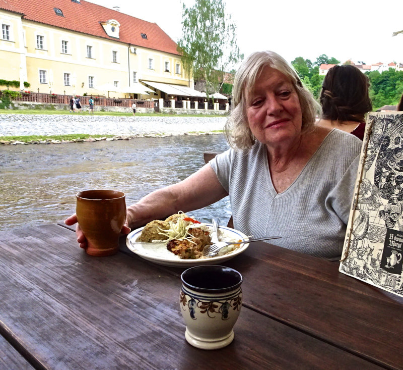 Dinner by the river