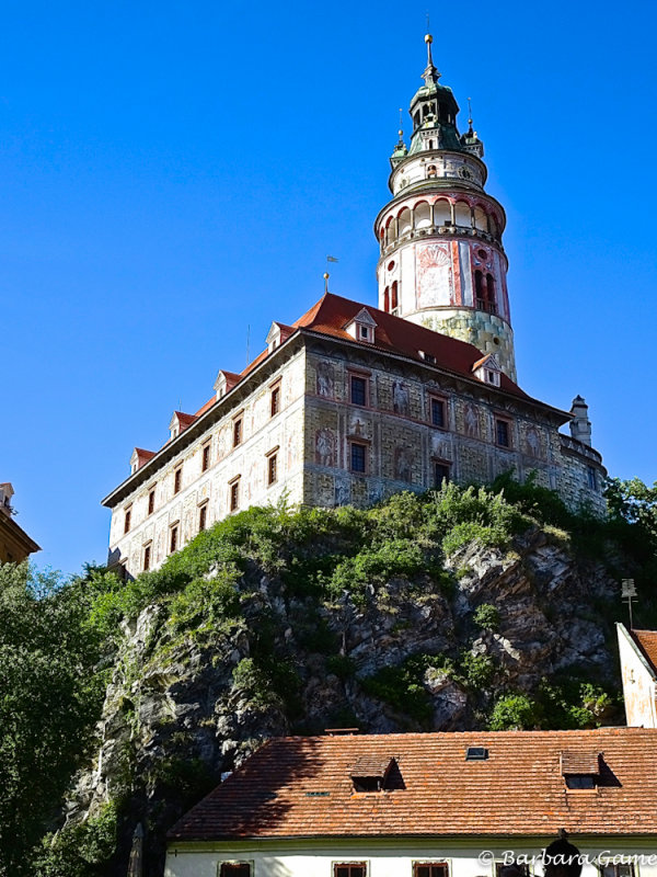 Castle tower on the hill