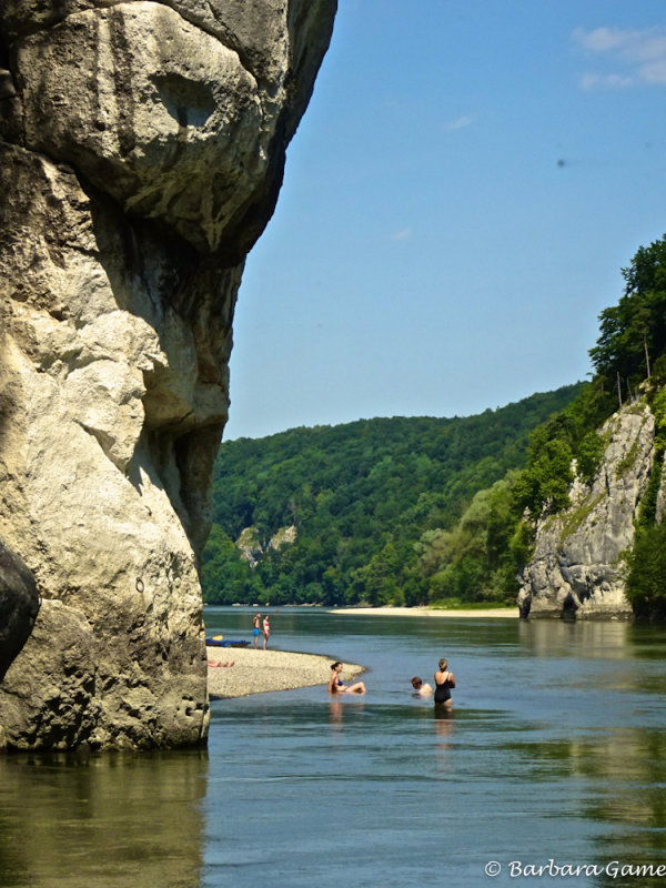 Enjoying summer along the River Danube