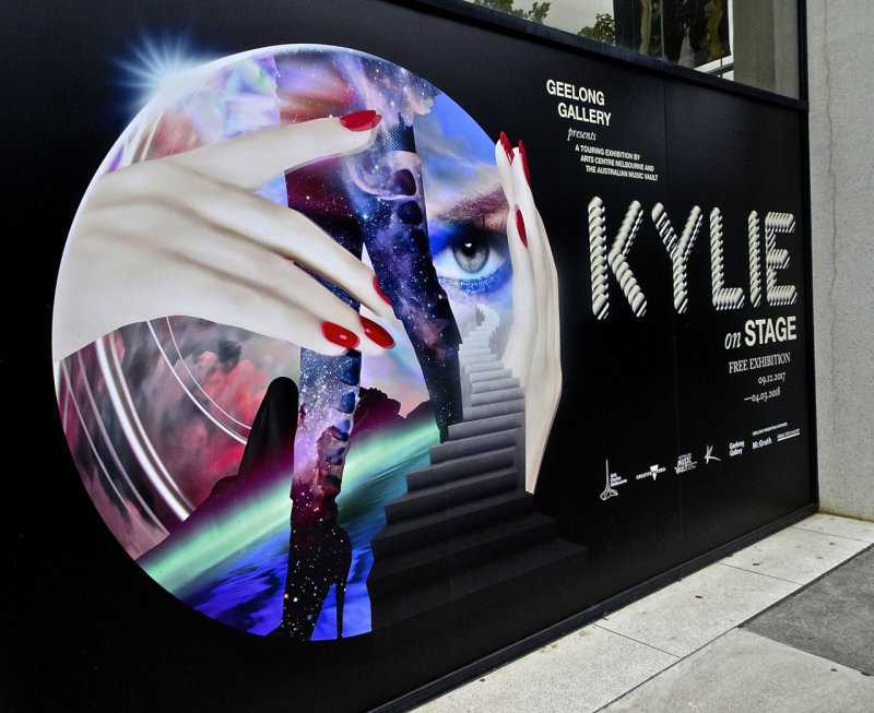Geelong Art Gallery, special Kylie exhibition