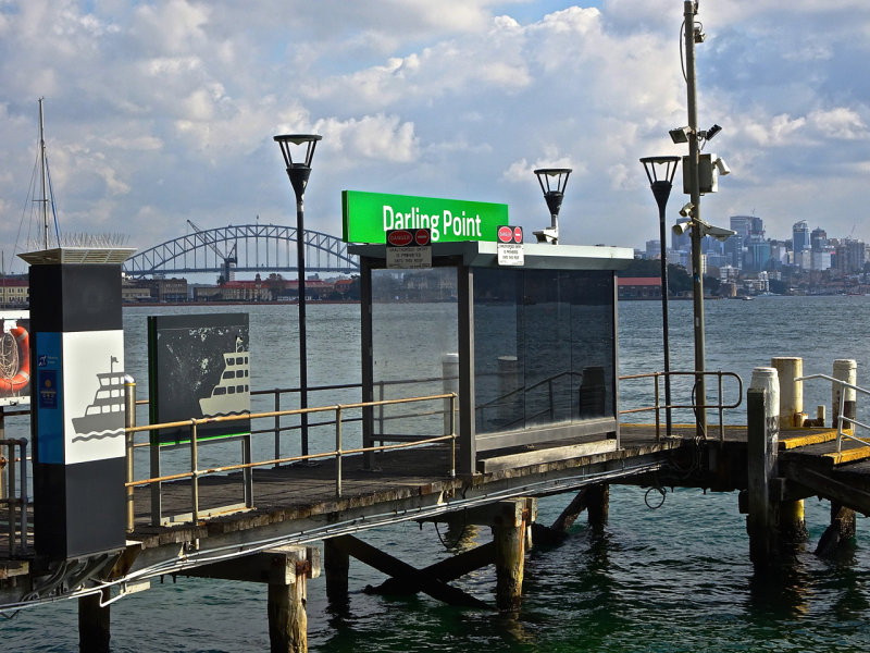 Ferry terminal at Darling Point
