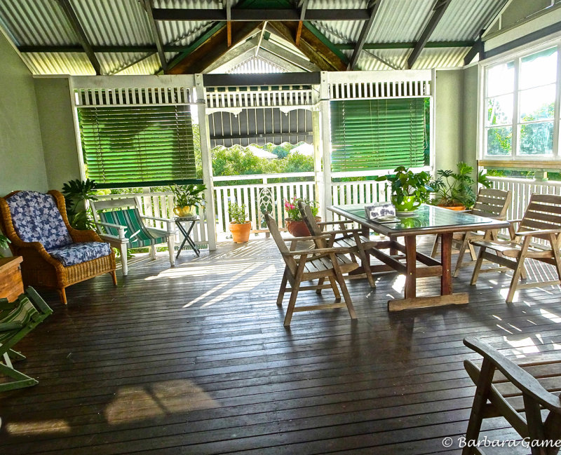 Huge covered outdoor living area