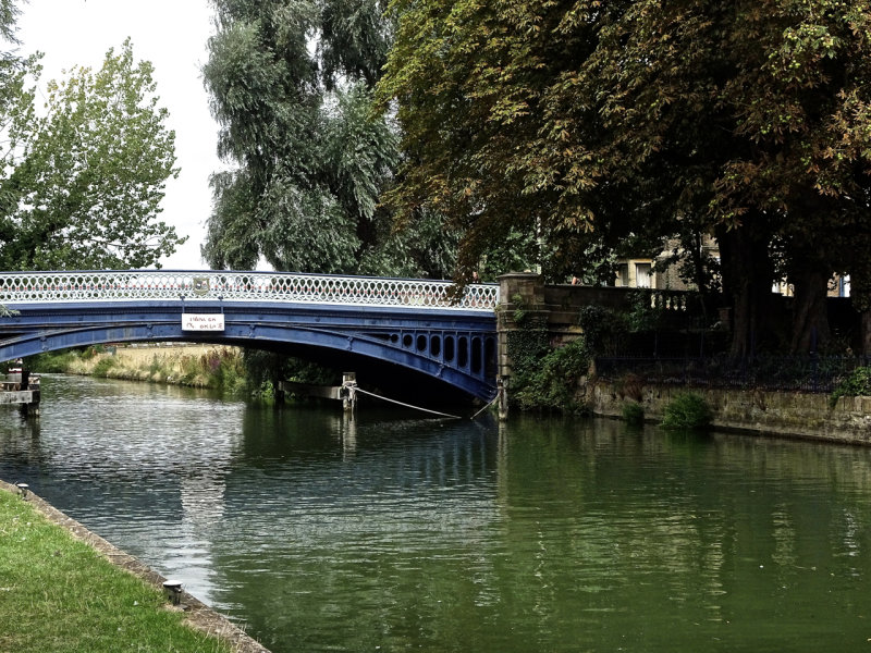 Bridge across the Thames at Osney Island