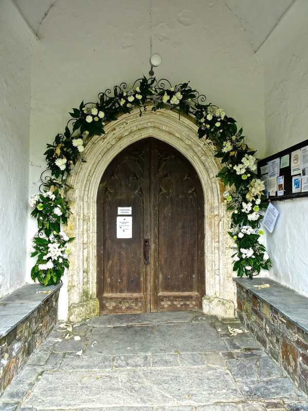 St Nectan's Church entry, Stoke 
