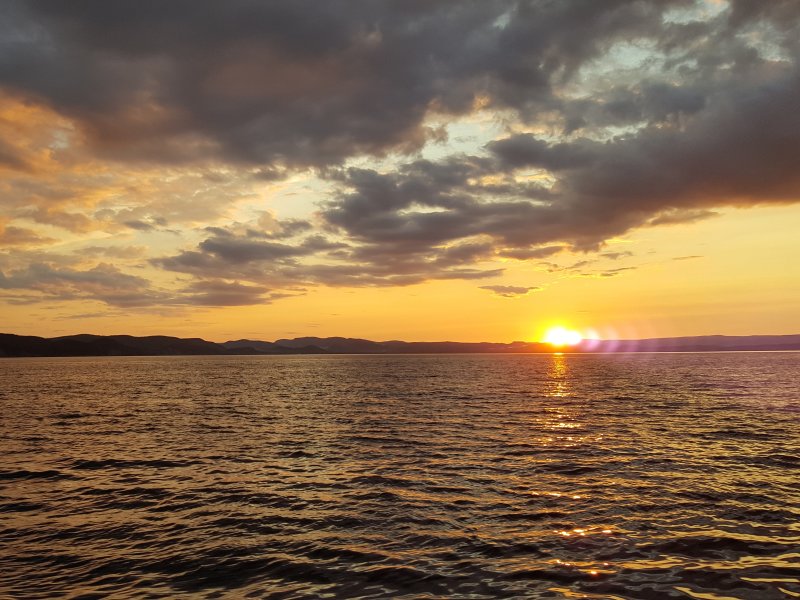 Coucher de soleil, Golfe du Saint-Laurent