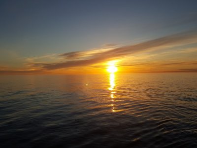 Coucher de soleil, Mer du Labrador