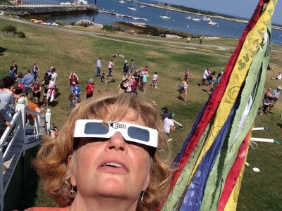 Eclipse on Star Island