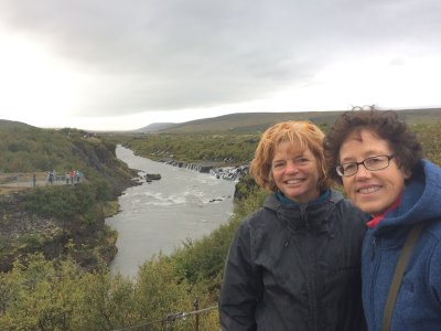 Iceland with my friend Anne from 2nd Grade