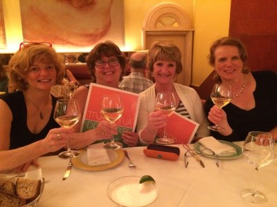 Trattoria Dell'Arte with Elaine, Tricia and Nancy C in NYC