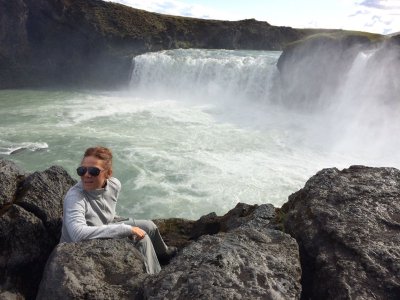 Terri on the Foss