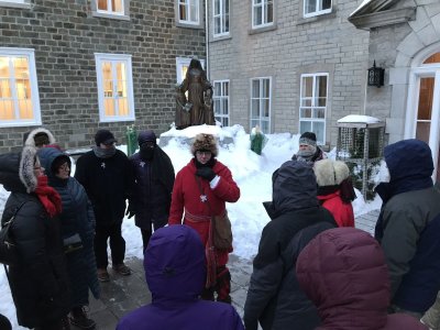 Tour of Old Quebec at The Ecole des Ursulines