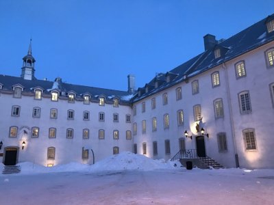 Cour intrieure du Petit Sminaire de Qubec