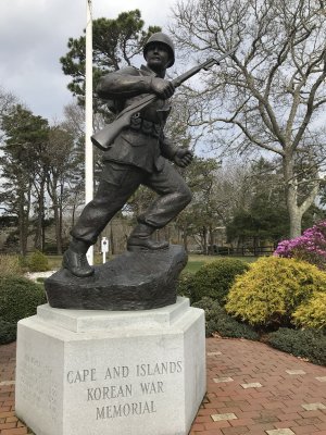 Visit to War Memorials in Hyannis
