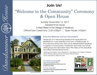 Damskammer - Welcome to the Community Ceremony and Open House