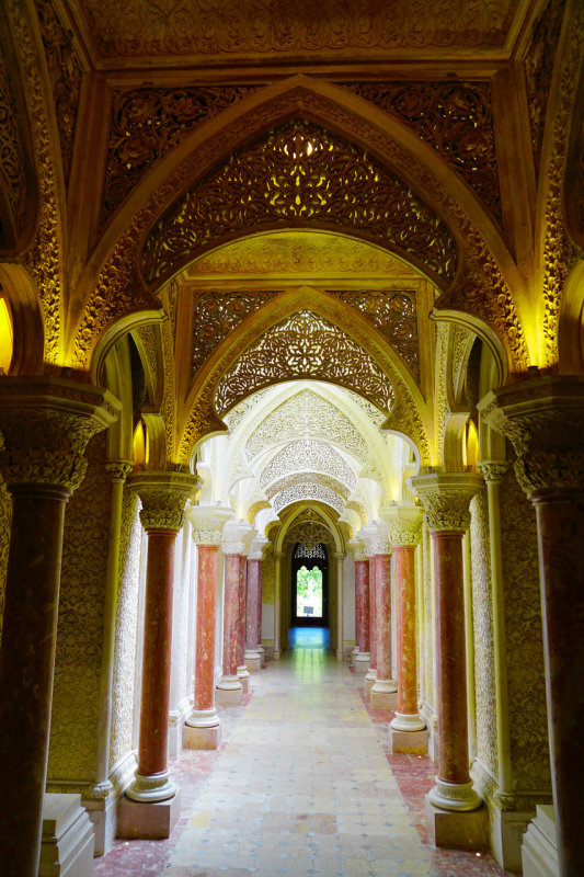 Passages in Monserrat Palace