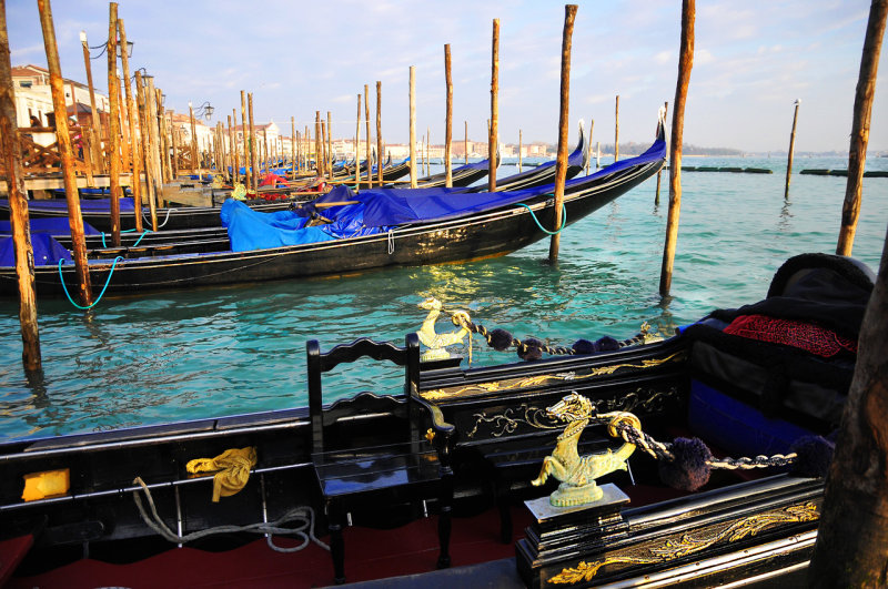 Gondolas on Pier 