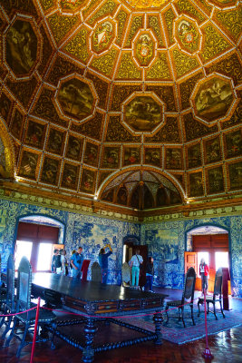 Inside the Sintra Palace