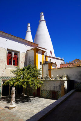 Chimneys of Sintra Palace