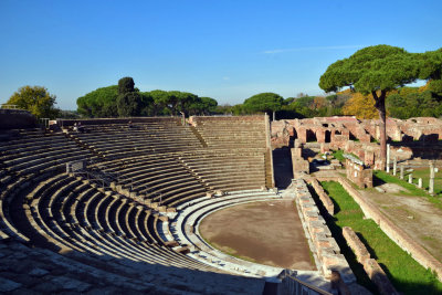 Amphitheatre in Ostia