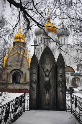 Novodevichy Monastery in Winter