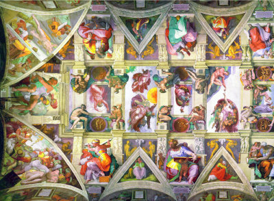 Ceilings of Sistine Chapel