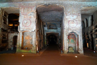 Parade Hall in St.Gennaro Catacombs