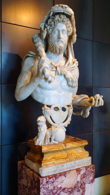 Commodus as Hercules in Palatine Museum