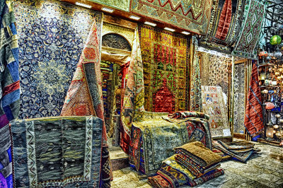 Carpets in Grand Bazaar 