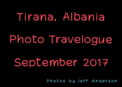 Tirana, Albania cover page.