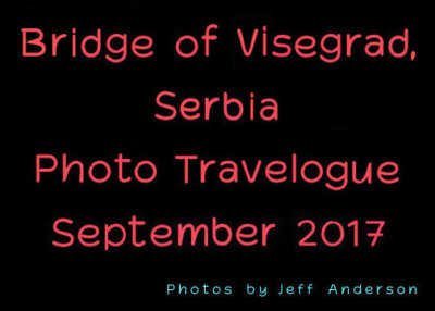 Bridge of Visegrad, Serbia cover page.