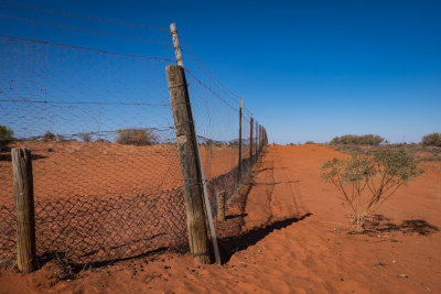 Dog Fence (at Cameron Cnr, the join of South Australia, New South Wales and Queensland)