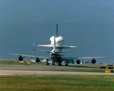 Space Shuttle Columbia Visit to Huntsville, Alabama