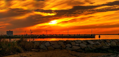 Sunset & Pier