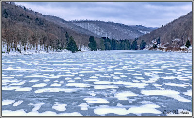 Lyman Lake snow