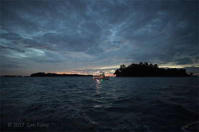 Dawn at Sisters' Islands