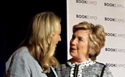 Hillary Rodham Clinton with Cheryl Strayed