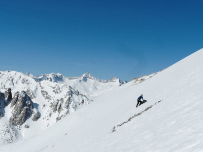 Upper slopes of Mt Gould