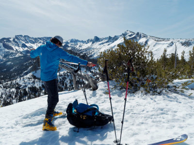 Red Cone skiing