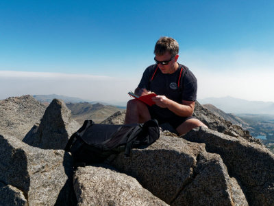 Summit of Cloudripper (13,525ft; 4122m)