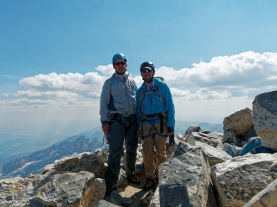 Grand Teton summit (13,770ft; 4197m)