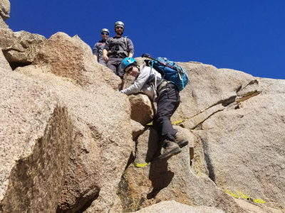 Mt Gayley descent