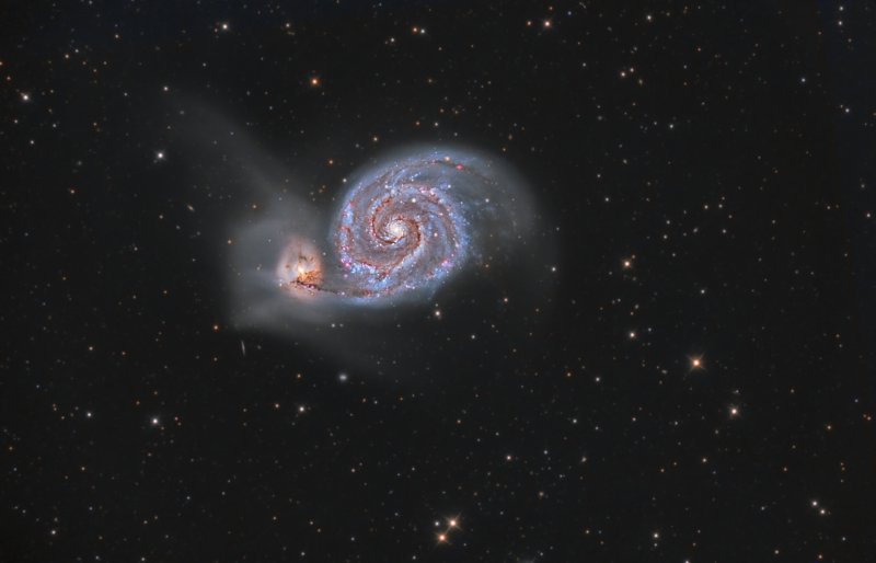 M51; Whirlpool Galaxy