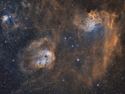 IC 405 and IC 410 