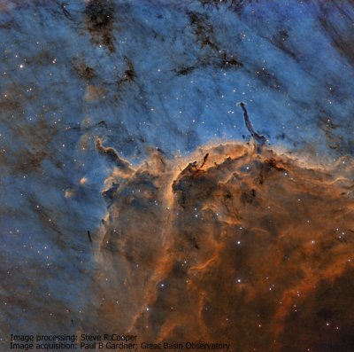 Pelican Nebula in Narrow band