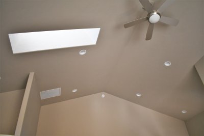 living room vault and sky light