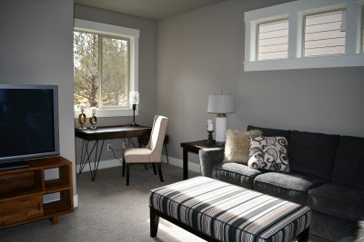 flex room or bedroom 3 off kitchen
